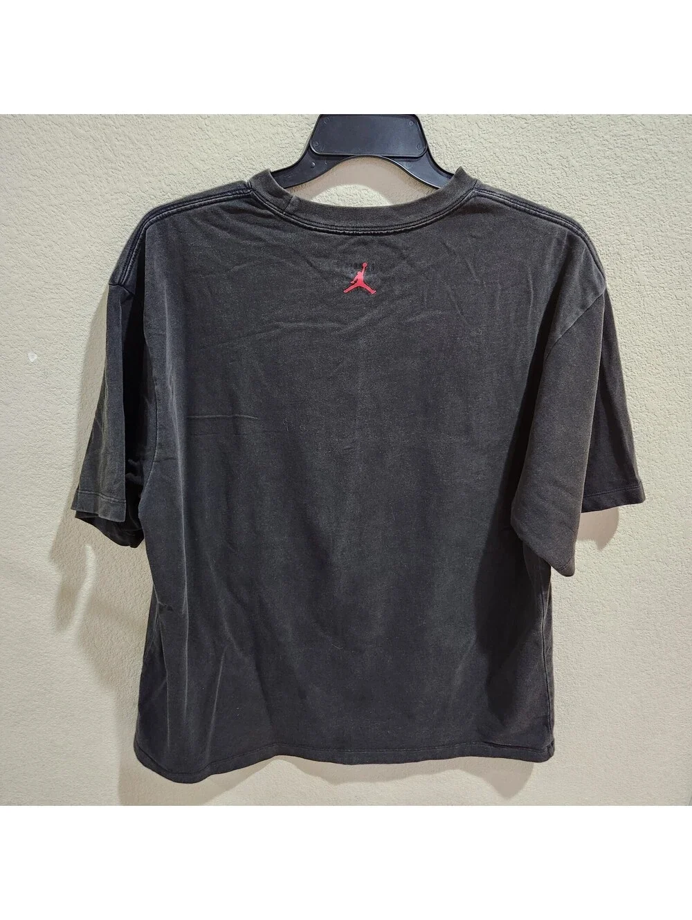 Jordan Shirt Men Large Black Gym Red Oversized Michael Bulls Champs Nike Air Tee